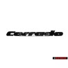 VW Original CORRADO Arrière Embleme Monogramme Logo Noir - 535853687