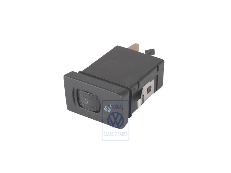 VW Original Commut. P. Chauffage De Siege Noir Satine - 1J0963564H 01C