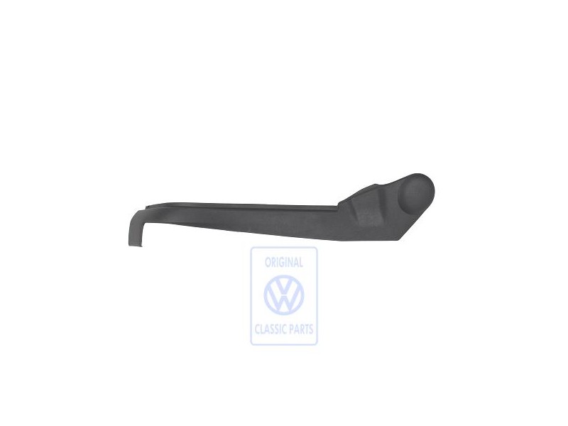 VW Original Habillage Du Bati De Sieges Noir Satine - 1J4881319 B41