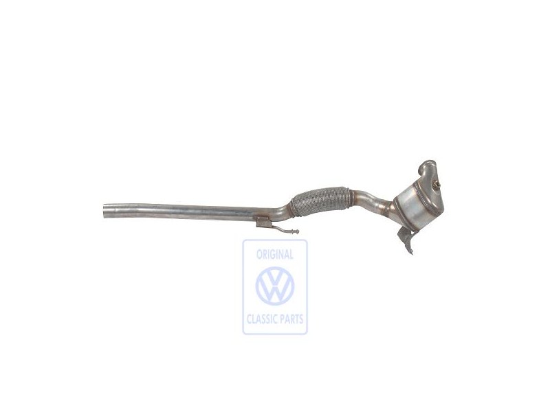 VW Original Tuyau D'Echap. Avec Catalyseur - 1K0254508G