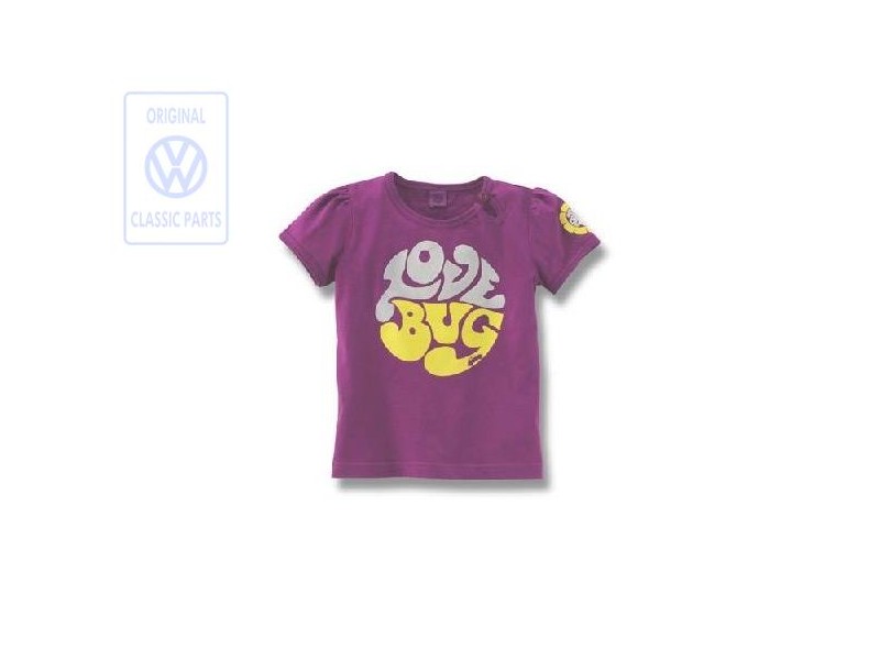 VW Original T-Shirt (Enfants) Lilas - 1K1084220 HTF