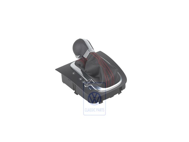 VW Original Cache De Commande Des Vitesses Noir/Aluminium - 1K1713203AQXPR