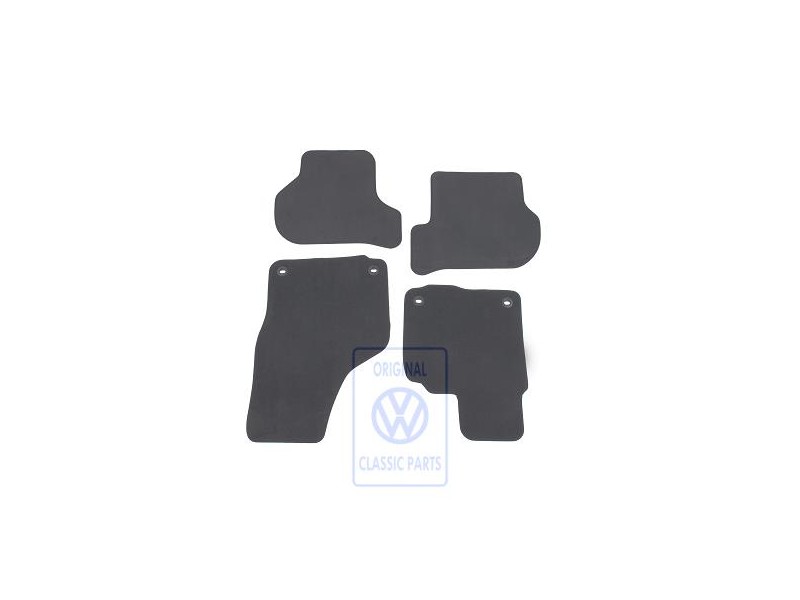 VW Original 1 Serie Tapis Anthracite - 1K2863011C RYJ