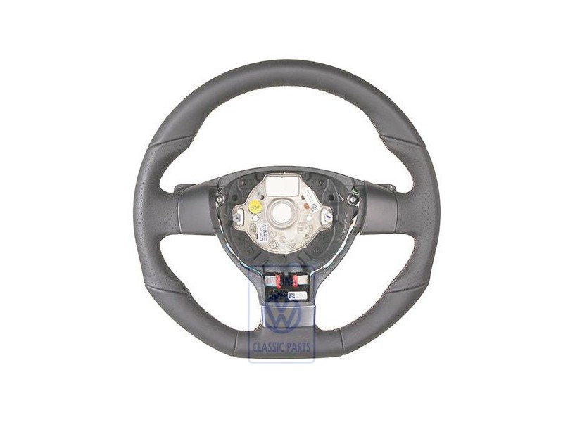 VW Original Volant De Direction (Cuir) Noir/Cashmere - 1K8419091M YCU