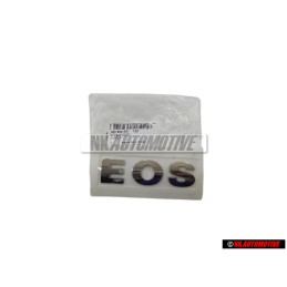 VW Original EOS Arrière Embleme Monogramme Logo Chrome - 1Q0853687 739