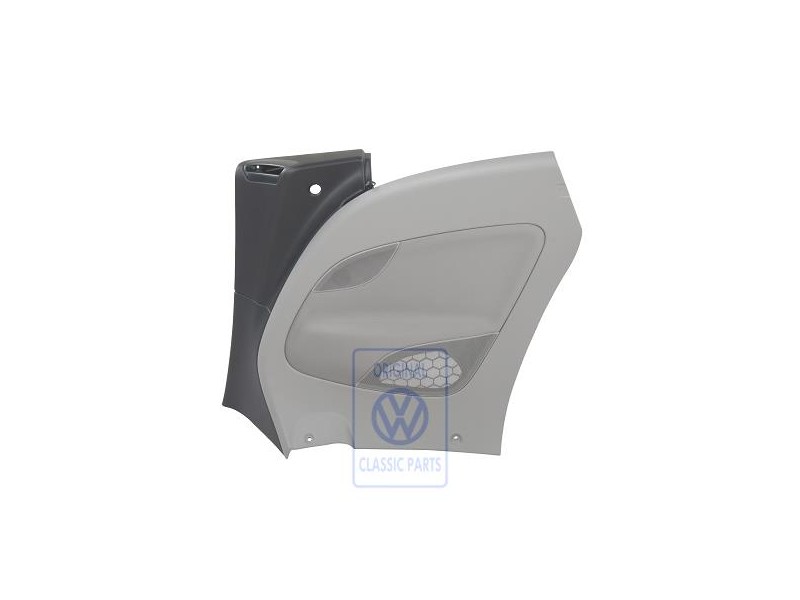 VW Original Revetement Lateral (Tissu) Noir Titane/Moonrock - 1Q0867044DTUHG