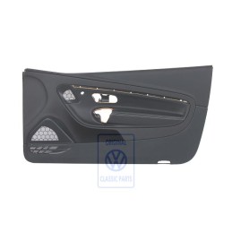 VW Original Revetement Porte (Simili-Cuir) Noir Titane - 1Q1867024A C0V