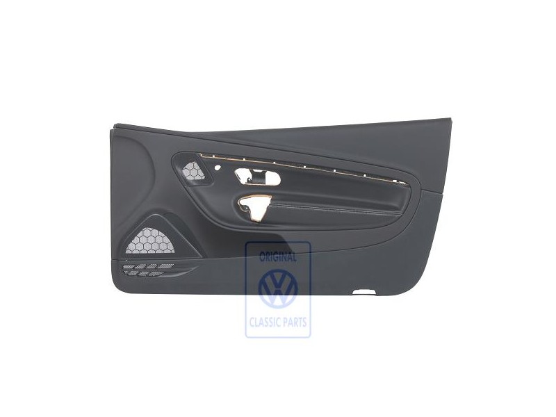 VW Original Revetement Porte (Simili-Cuir) Noir Titane - 1Q1867024A C0V