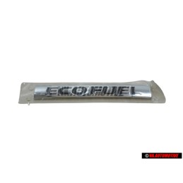 VW Original ECO FUEL Arrière Embleme Monogramme Logo Chrome - 1S6853675A FXC
