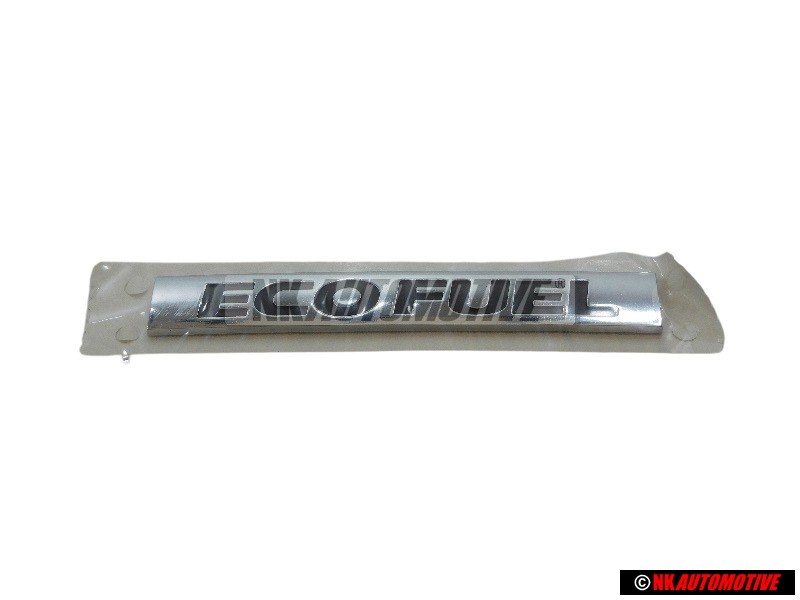 VW Original ECO FUEL Arrière Embleme Monogramme Logo Chrome - 1S6853675A FXC