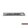 VW Original ECO FUEL Arrière Embleme Monogramme Logo Chrome - 1S6853675A FXC