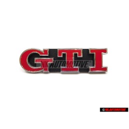 VW Original GTI Avant Embleme Monogramme Logo Rouge - 5G0853675AFJZQ