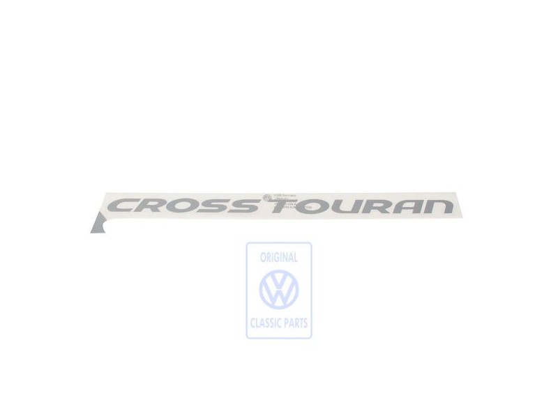 VW Original Feuille Decorative Argent - 1T0853424A 1W4
