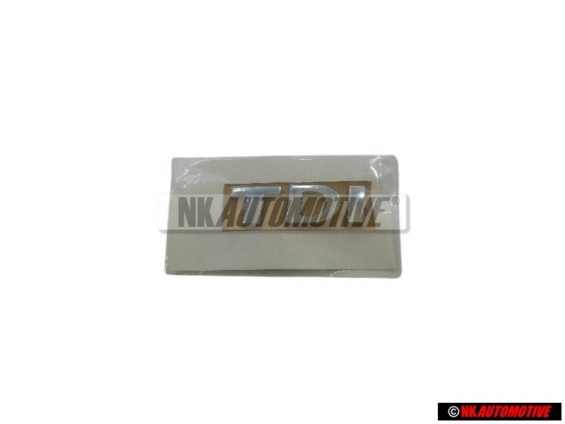 VW Original TDI Arrière Embleme Monogramme Logo Chrome - 1T0853675AC739