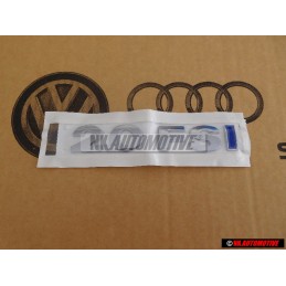 VW Original 2.0 FSI Arrière Embleme Monogramme Logo Chrome Bleu - 1T0853675 HCE