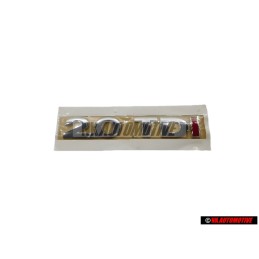 VW Original 2.0 TDI Arrière Embleme Monogramme Logo - 1T0853675H GQF