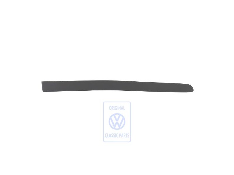 VW Original Baguette Protect. Pour Portes Noir Satine - 1T0853754B 9B9