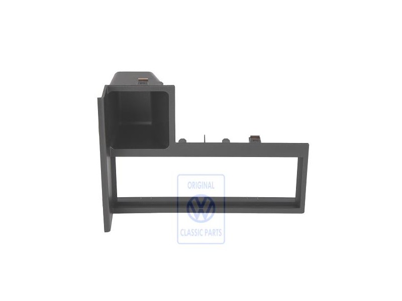 VW Original Vide-Poches Noir Satine - 1T0858373C 9B9