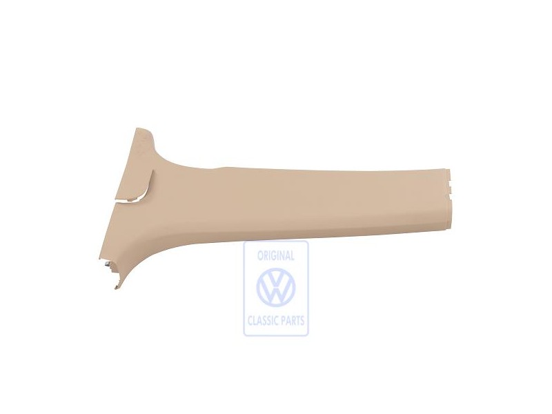 VW Original Revetement De Colonne B Beige Pur - 1T0867297D 7G8