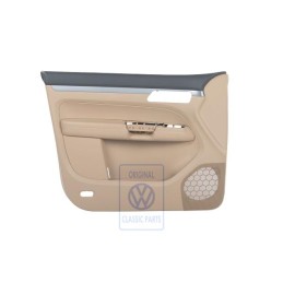 VW Original Revetement Porte Simili-Cuir Anthracite/Beige Pure - 1T1867011S RVV
