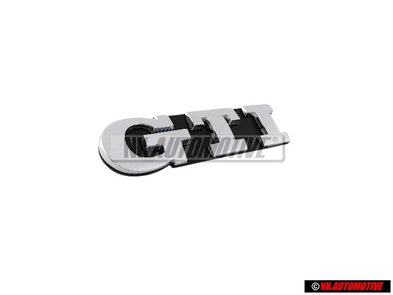 VW Original GTI Avant Embleme Monogramme Logo Chrome - 1K6853679 FXC