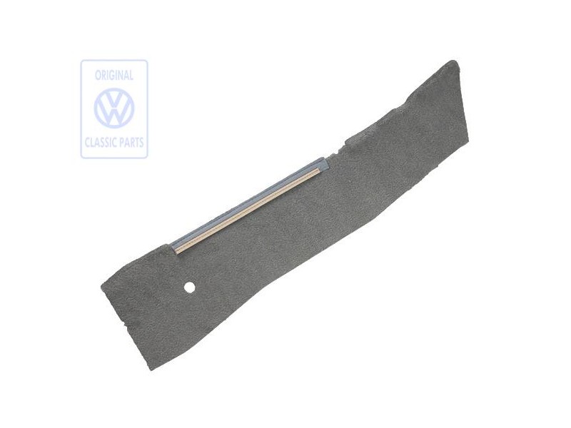 VW Original Insonorisant P.Passage De Roue Gris Clair - 255863665C 8WV