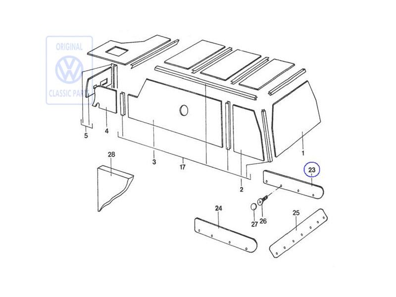 VW Original Cache - 281070004D