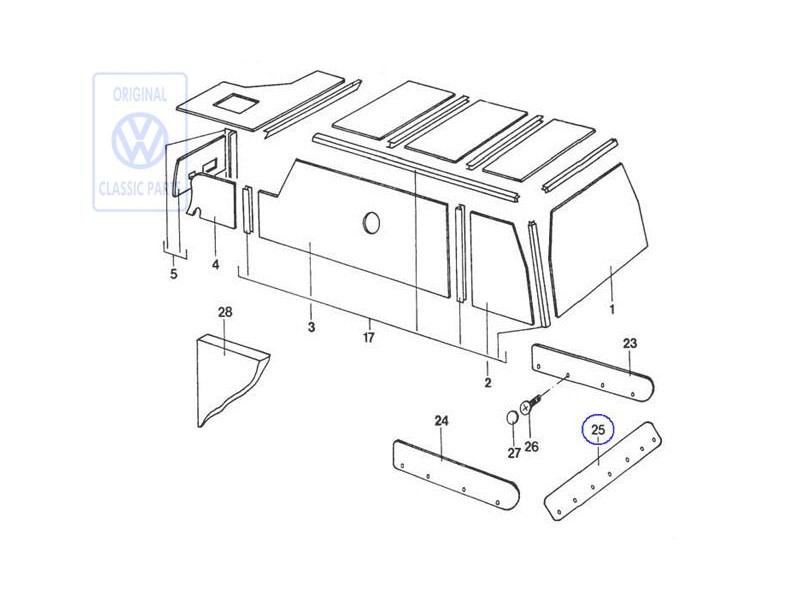 VW Original Cache - 281070004F