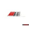 Audi Original S4 Arrière Embleme Monogramme Logo Chrome Rouge - 8D0853737B 2ZZ