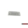Audi Original S4 Arrière Embleme Monogramme Logo Chrome Rouge - 8D0853737B 2ZZ