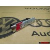 Audi Original S-LINE Avant Embleme Monogramme Logo Chrome Rouge - 8P4853736A 2ZZ