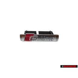 Audi Original S-LINE Avant Embleme Monogramme Logo Chrome Rouge - 8P4853736A 2ZZ