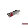 Audi Original S-LINE Avant Embleme Monogramme Logo Chrome Rouge - 8P4853736A 2ZZ