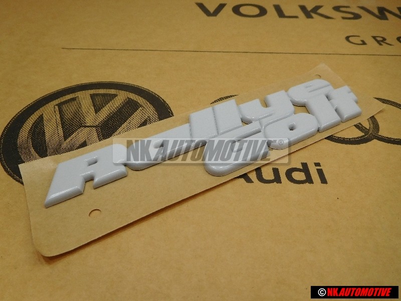 VW Original RALLYE GOLF Arrière Embleme Monogramme Logo - 191853675C GRU