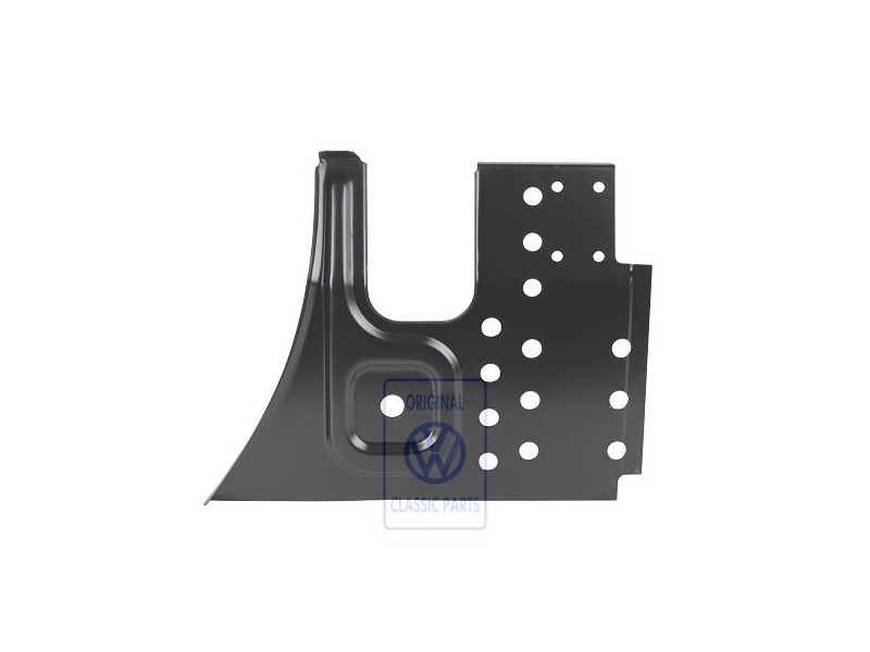 VW Original Section - Tole De Raccord - 281801254A