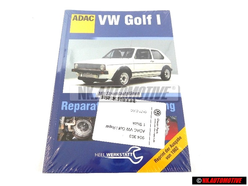 VW Classic Parts Golf MK1 Repair and Service - ZCP904303