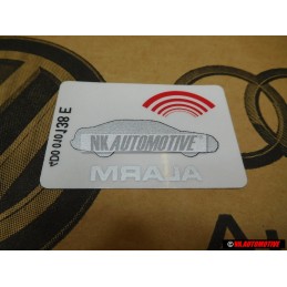 Audi Original Etiquette 'Alarm' - 443010026J