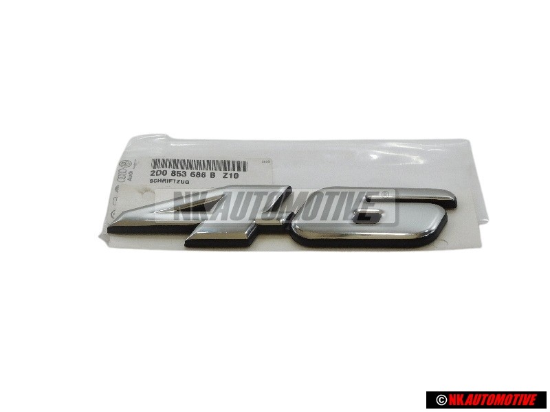 VW Original LT46 Côté Embleme Monogramme Logo Chrome - 2D0853686B Z10