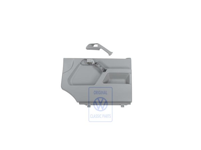 VW Original Revetement Porte (Simili-Cuir) Gris Flanelle - 2D0867012A U71