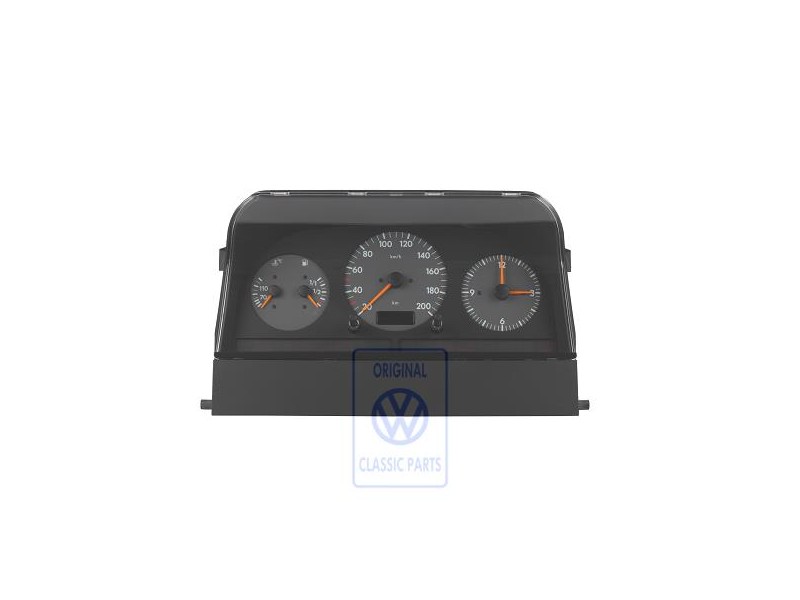 VW Original Combine D'Instruments Noir Satine - 2D0919850K 01C