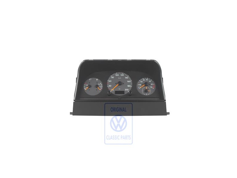 VW Original Combine D'Instruments Noir Satine - 2D0919860DX01C