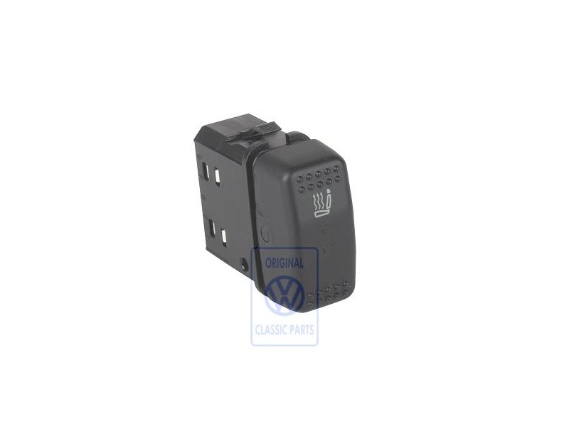 VW Original Commut. P. Chauffage De Siege Noir Satine - 2D0959561E 01C