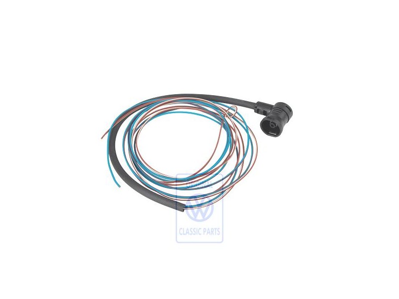 VW Original Boitier De Fiche Femelle Rond Avec Cable - 2D0971989N