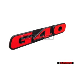 VW Original G40 Avant Embleme Monogramme Logo Rouge - 871853679D