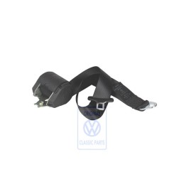 VW Original Ceinture De Securite 3 Points Noir Satine - 2D1857816A 01C