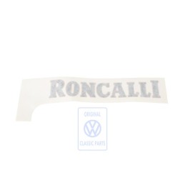 VW Original Inscription Sur Film Bleu/Rouge/Dore - 2K5853686 WL4