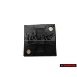 VW Original Plaque De Retenue P. Serre- Cable Autocollante - 000971010A