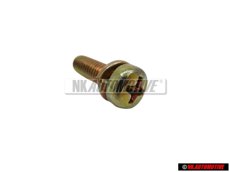 VW Original Vis Tete Bombee(Avec Rondelle) - 026129340B
