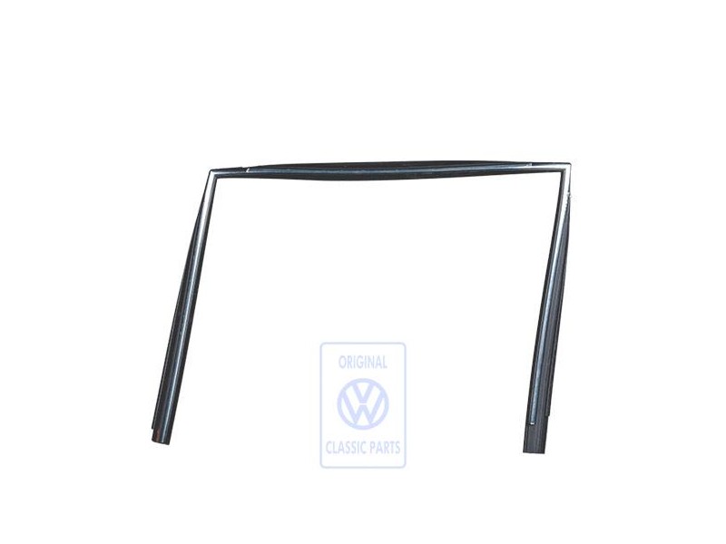 VW Original Guide-Glace Noir Satin/Chrome - 331839440E HU1