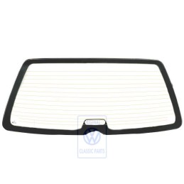 VW Original Glace Arriere Chauffante Avec Antenne - 333845499E